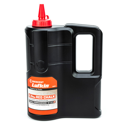 2.5 lbs. Red Chalk Refill Helyx Safety & Industrial Supplies
