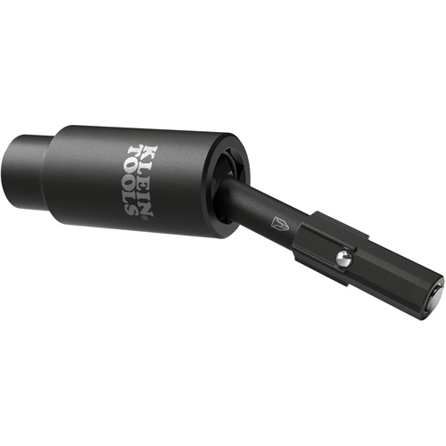 Adaptateur pivotant pour douille &agrave; chocs r&eacute;versible, 1/4" Prise, Dimension m&acirc;le 1/4", Sph&eacute;rique, 2-7/10" lo Helyx Safety & Industrial Supplies