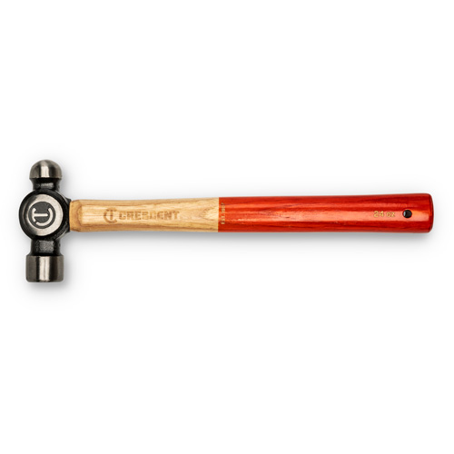 Marteau &agrave; panne ronde, Poids de la t&ecirc;te 24 oz, Face Poli, Prise Bois Helyx Safety & Industrial Supplies