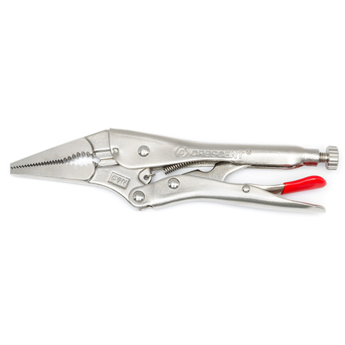 Locking Pliers with Wire Cutter, 9" Length, Long Nose Helyx Safety & Industrial Supplies