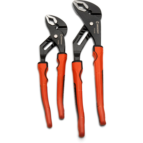 Jeu de pince bouvet&eacute;es Grip Zone V-Jaw avec manche bimat&eacute;riau en cuir, 2 Morcea Helyx Safety & Industrial Supplies