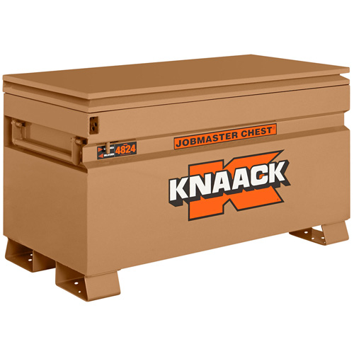 Coffre de chantier mod&egrave;le 4824 avec cadenas, 48" x 24" x 28-1/2", Acier, Havane Helyx Safety & Industrial Supplies