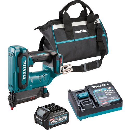 40Vmax XGT Brushless 1-3/8" 23 ga Pin Nailer Kit, 40 V, Lithium-Ion Helyx Safety & Industrial Supplies