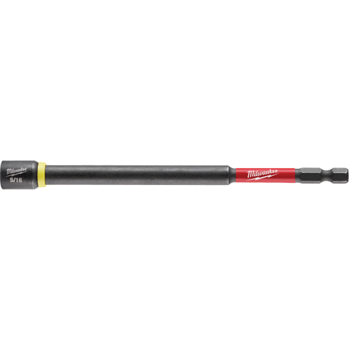 Tourne-&eacute;crou SHOCKWAVE Impact Duty, Embout 5/16", Prise 1/4", 6" lo, Magn&eacute;tique Helyx Safety & Industrial Supplies
