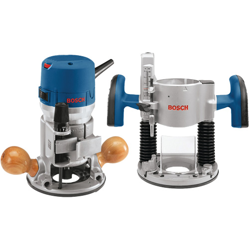 Combination Plunge- and Fixed-Base Router Helyx Safety & Industrial Supplies