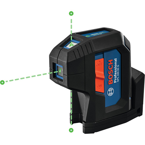 Green-Beam Three-Point Self-Leveling Alignment Laser Helyx Safety & Industrial Supplies