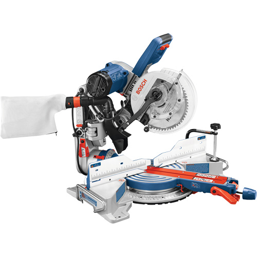 Dual-Bevel Glide Miter Saw, 10", 15 A, 120 V Helyx Safety & Industrial Supplies