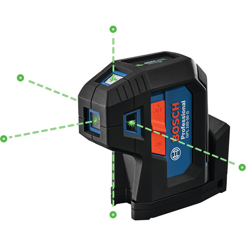 Green-Beam Five-Point Self-Leveling Alignment Laser Helyx Safety & Industrial Supplies