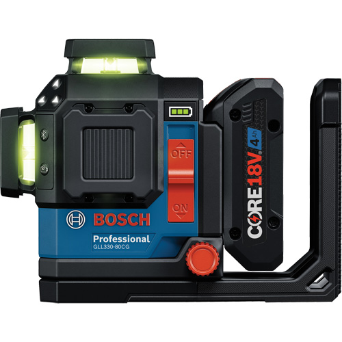 360 Connected Green-Beam Three-Plane Leveling and Alignment Laser Helyx Safety & Industrial Supplies