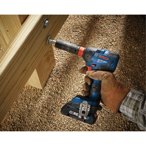 Two-In-One Bit/Socket Impact Driver/Wrench Kit, 1/2", 1800 in-lbs. Max. Torque, 18 V, Lithium-Ion Helyx Safety & Industrial Supplies