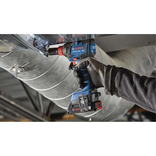 Two-In-One Bit/Socket Impact Driver/Wrench Kit, 1/2", 1800 in-lbs. Max. Torque, 18 V, Lithium-Ion Helyx Safety & Industrial Supplies
