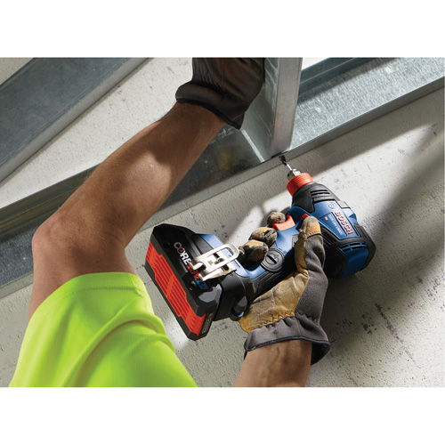 Two-In-One Bit/Socket Impact Driver/Wrench Kit, 1/2", 1800 in-lbs. Max. Torque, 18 V, Lithium-Ion Helyx Safety & Industrial Supplies