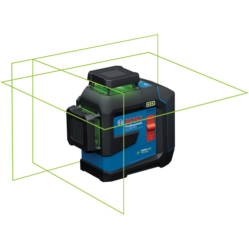 360° Green-Beam Three-Plane Leveling and Alignment Laser Helyx Safety & Industrial Supplies