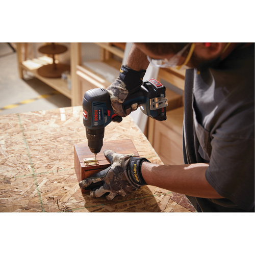 Trousse de perceuse-visseuse &agrave; percussion sans balais EC, 1/2", Mandrin 1/2", 18 V Helyx Safety & Industrial Supplies