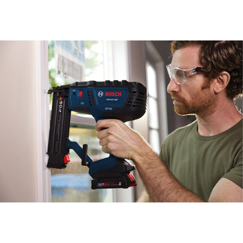 Brushless 18-Gauge Brad Nailer Kit with Standard Power Battery, 18 V, Lithium-Ion Helyx Safety & Industrial Supplies