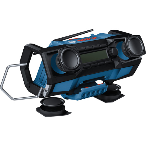 Radio de chantier compacte avec Bluetooth 5.0, Lithium-ion, 18 V Helyx Safety & Industrial Supplies