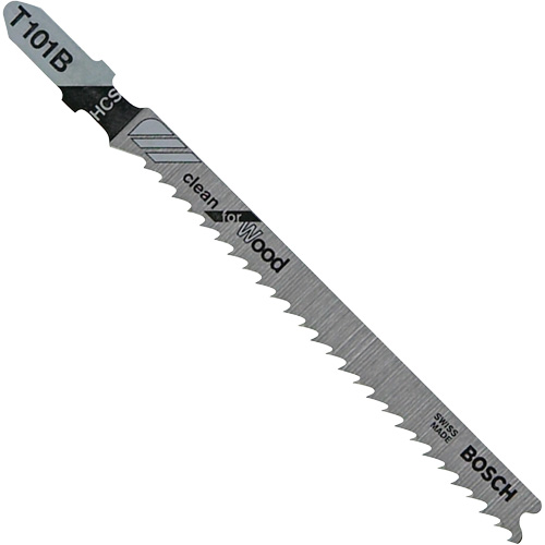 Jigsaw Blade, Carbon Steel, T-Shank, 4" L, 10 TPI Helyx Safety & Industrial Supplies