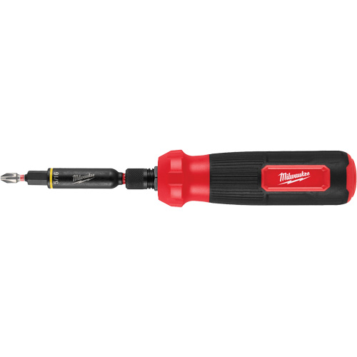 8-IN-1 Multi-Bit & Nut Driver with SHOCKWAVE Impact Duty Bits & Nut Drivers, 8-1/3" L, Cushion Grip Handle Helyx Safety & Industrial Supplies