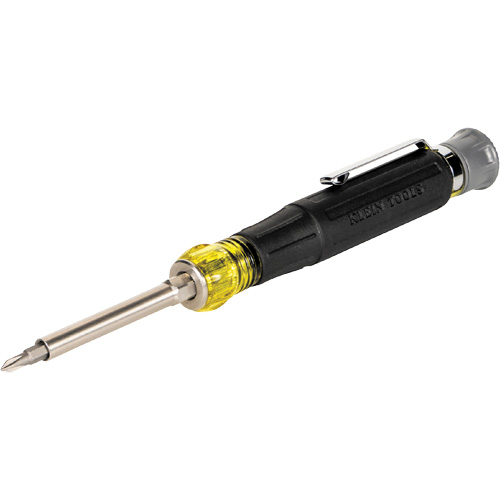 Tournevis de pr&eacute;cision polyvalent de poche 13-en-1, 6-1/2" lo, Prise Coussin&eacute;e Helyx Safety & Industrial Supplies