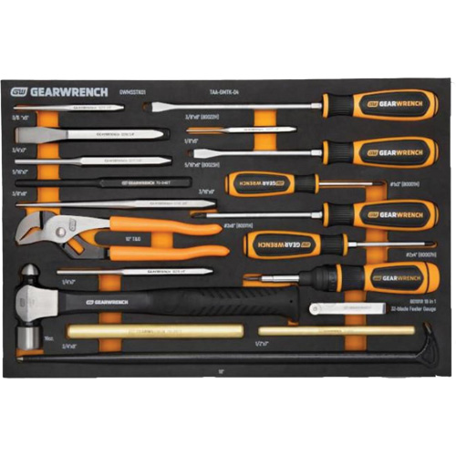 Striking Tools & Screwdriver Set in Foam Storage Tray Helyx Safety & Industrial Supplies