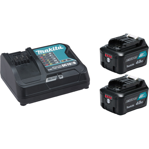 Ensemble de d&eacute;part CXT avec chargeur rapide et deux batteries de 4?Ah, 12 V, Lithium-ion Helyx Safety & Industrial Supplies
