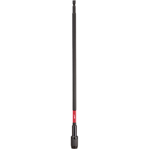 Porte-embout verrouillable SHOCKWAVE pour outil &agrave; percussion, Diam&egrave;tre max. de 1/4", Longeur de 12" Helyx Safety & Industrial Supplies