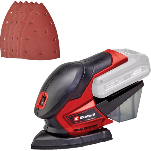 Cordless Palm Detail Sander (Tool Only) Helyx Safety & Industrial Supplies