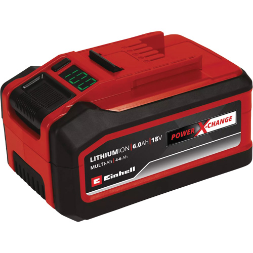 Power X-Change Battery, Lithium-Ion, 18 V, 4 - 6 Ah Helyx Safety & Industrial Supplies