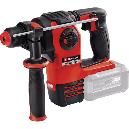 Professional SDS-Plus Cordless Rotary Hammer (Tool Only), 18 V, 3/4", 160 in-lbs, 0-1200 RPM Helyx Safety & Industrial Supplies