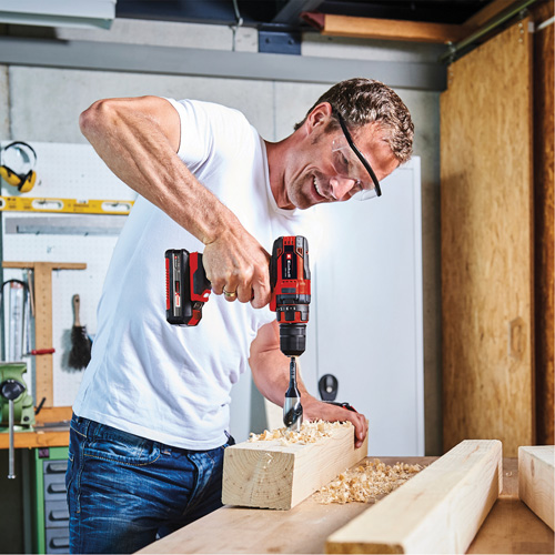 Cordless Drill/Driver (Tool Only), Lithium-Ion, 18 V, 1/2" Chuck, 354 in-lbs Torque Helyx Safety & Industrial Supplies