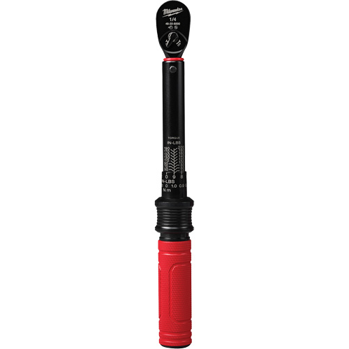 Torque Wrench, Click, 1/4" Square Drive, 4.5 - 22.6 N.m/40 - 200 in-lbs Helyx Safety & Industrial Supplies