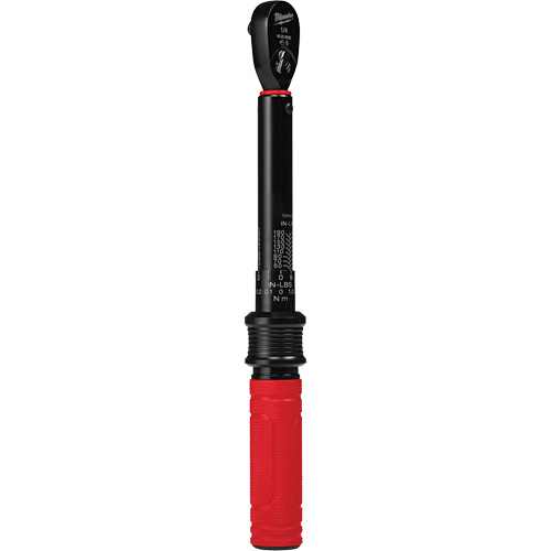 Torque Wrench, Click, 1/4" Square Drive, 4.5 - 22.6 N.m/40 - 200 in-lbs Helyx Safety & Industrial Supplies