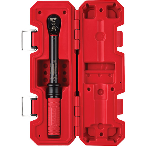 Torque Wrench, Click, 3/8" Square Drive, 5.6 - 28.2 N.m/50 - 250 in-lbs Helyx Safety & Industrial Supplies
