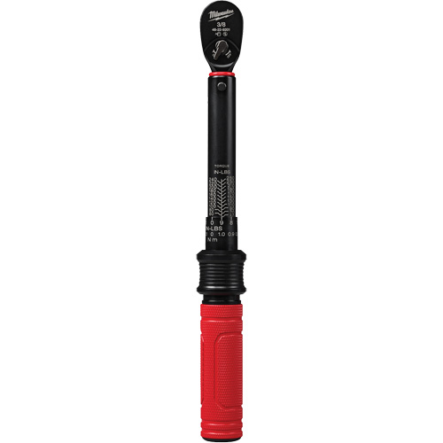 Torque Wrench, Click, 3/8" Square Drive, 5.6 - 28.2 N.m/50 - 250 in-lbs Helyx Safety & Industrial Supplies
