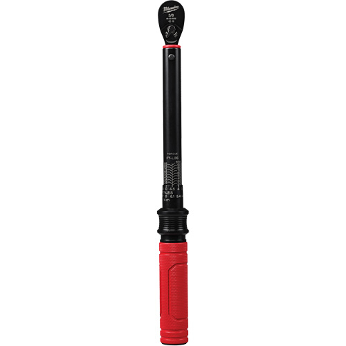 Torque Wrench, Click, 3/8" Square Drive, 20 - 100 in-lbs/27.1 - 135.6 N.m Helyx Safety & Industrial Supplies