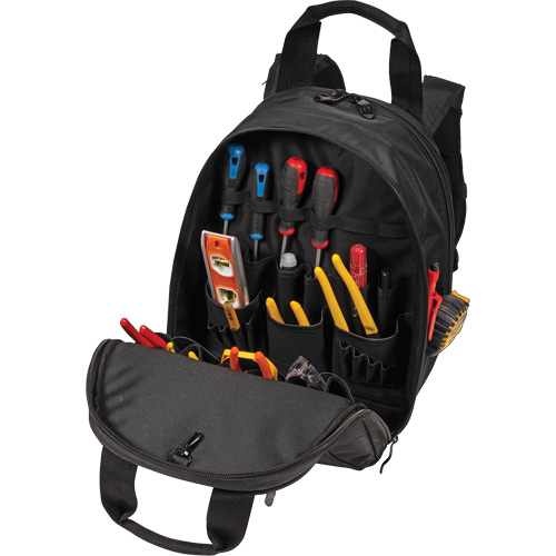 Sacs &agrave; dos Phantom pour outils &agrave; 36 poches, 11" lo x 14-1/2" la, Noir, Balistique/Polyester Helyx Safety & Industrial Supplies