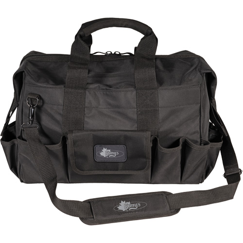 Sac &agrave; outils Phantom 18" pour entrepreneur, Polyester balistique, 25 pochettes, Noir Helyx Safety & Industrial Supplies