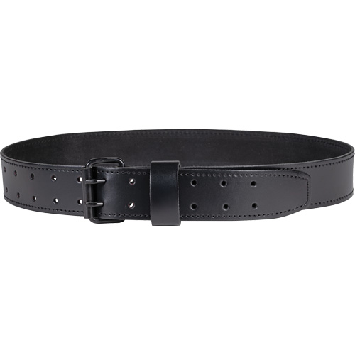 Phantom Collection 2" Wide Work Belt, Leather, Black Helyx Safety & Industrial Supplies
