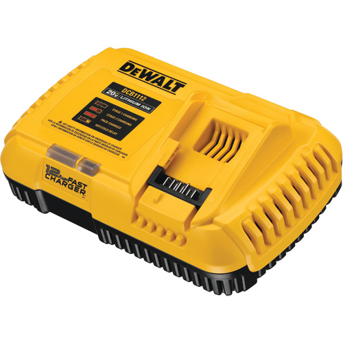 MAX*/FLEXVOLT&reg; 12 Amp Fan-Cooled Fast Charger, 20 V, Lithium-Ion Helyx Safety & Industrial Supplies
