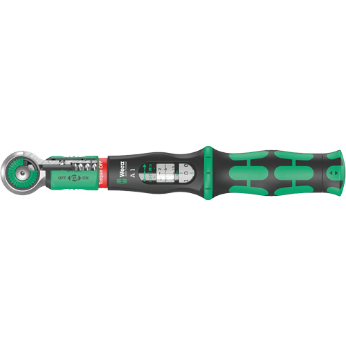 Cl&eacute; dynamom&eacute;trique Safe-Torque A 1, &agrave; cliquer, Entraînement 1/4" carr&eacute;, 2 - 9 lb-pi Helyx Safety & Industrial Supplies