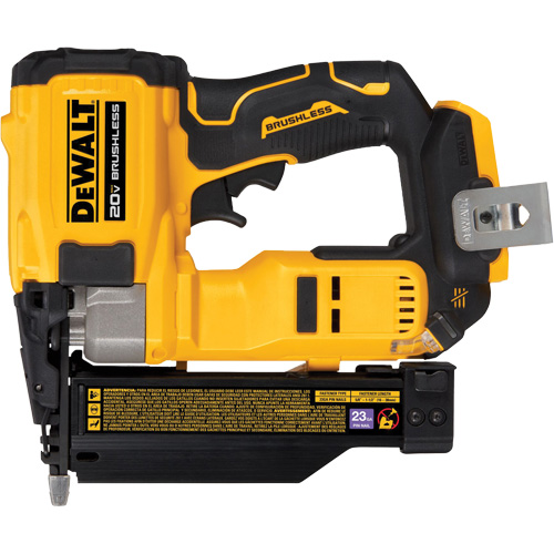 ATOMIC COMPACT SERIES Brushless Cordless 23ga Pin Nailer (Tool Only), 20 V, Lithium-Ion Helyx Safety & Industrial Supplies