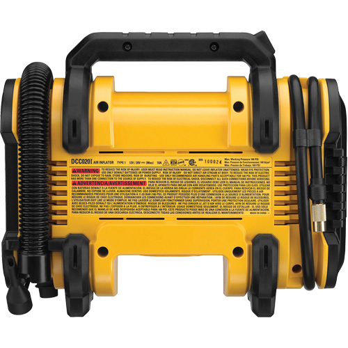 20V MAX Corded/Cordless Air Inflator (Tool Only), Electric Helyx Safety & Industrial Supplies