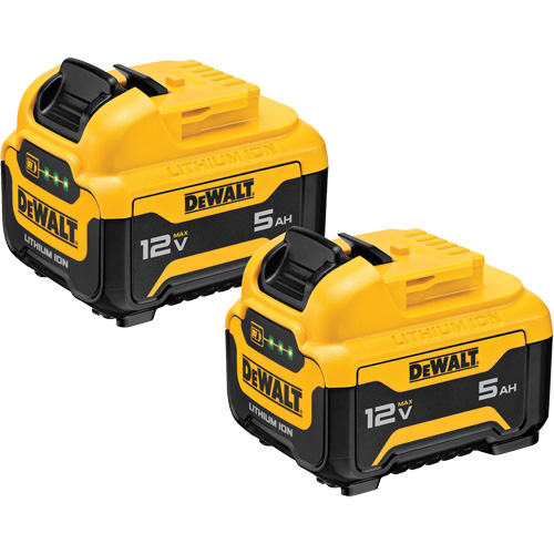Max* Battery Packs, Lithium-Ion, 12 V, 5 Ah Helyx Safety & Industrial Supplies