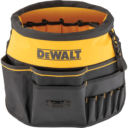 Bucket Tool Organizer, 19-3/4" L x 2" W x 19-5/8" H, Black/Yellow Helyx Safety & Industrial Supplies