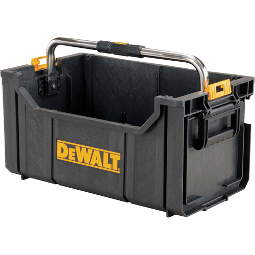 ToughSystem&reg; Tote with Carrying Handle, 12-1/2" W x 21-9/10" D x 21-9/10" H, Black Helyx Safety & Industrial Supplies
