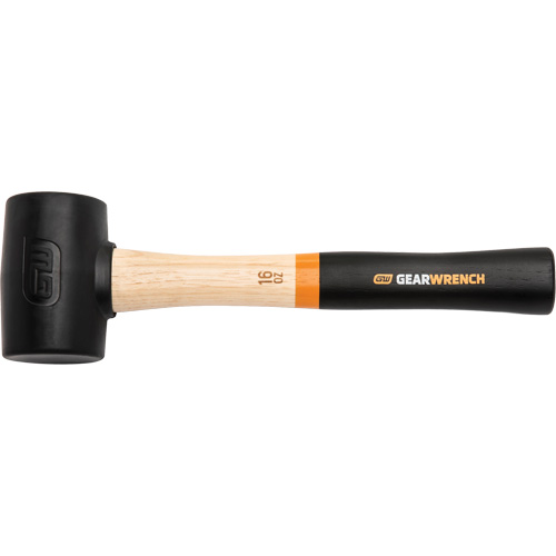 Maillet en caoutchouc, 16 oz, Prise en Bois, 13" lo Helyx Safety & Industrial Supplies