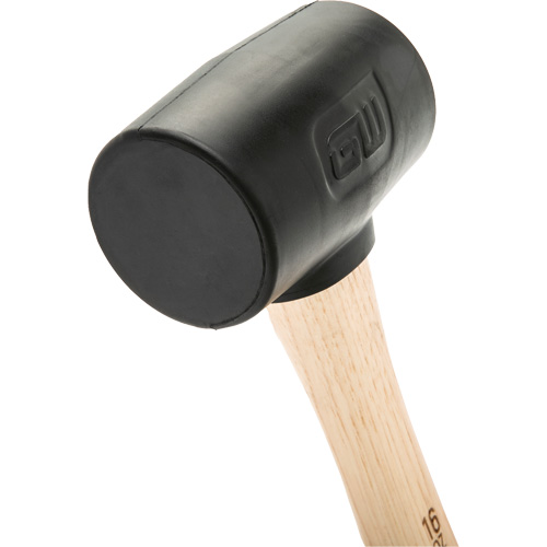 Maillet en caoutchouc, 16 oz, Prise en Bois, 13" lo Helyx Safety & Industrial Supplies