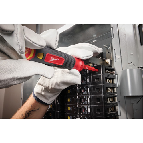 2-in-1 1000V Insulated Flip Shank Multi-Bit Screwdriver, 8-4/5" L, Cushion Grip Handle Helyx Safety & Industrial Supplies