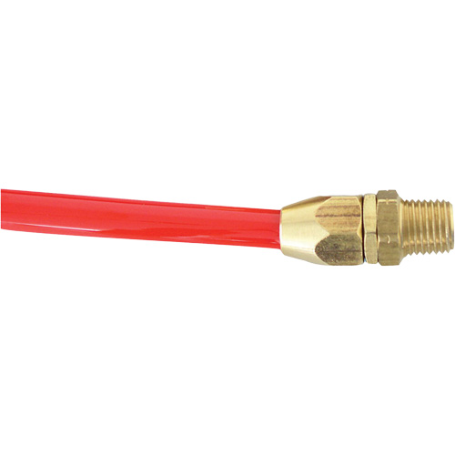 Adaptateur de raccord pivotant (M) NPT, 1/4" dia., Laiton Helyx Safety & Industrial Supplies