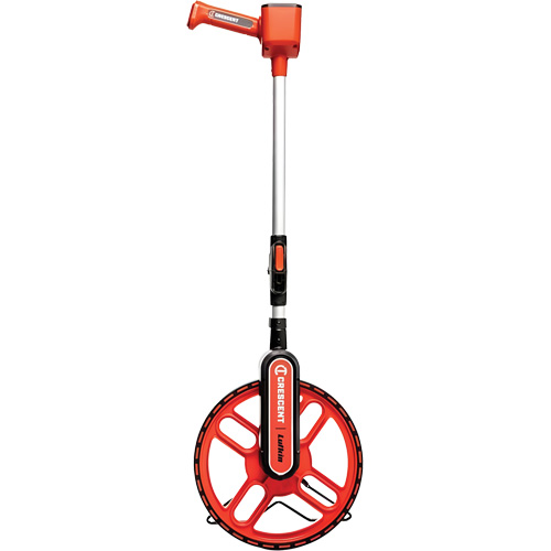 Metric Measuring Wheel, 12"/30.4 cm, 9999' Range, Decimeter/Meter Helyx Safety & Industrial Supplies